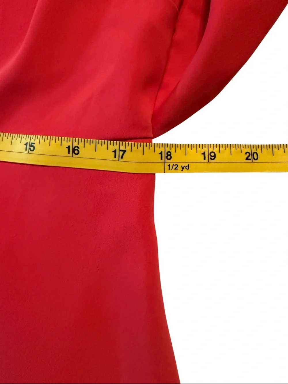 J. Jill Wearever Collection Red Shirt Dress Tie Waist ShortSleeve Midi XS Petite - Picture 12 of 16
